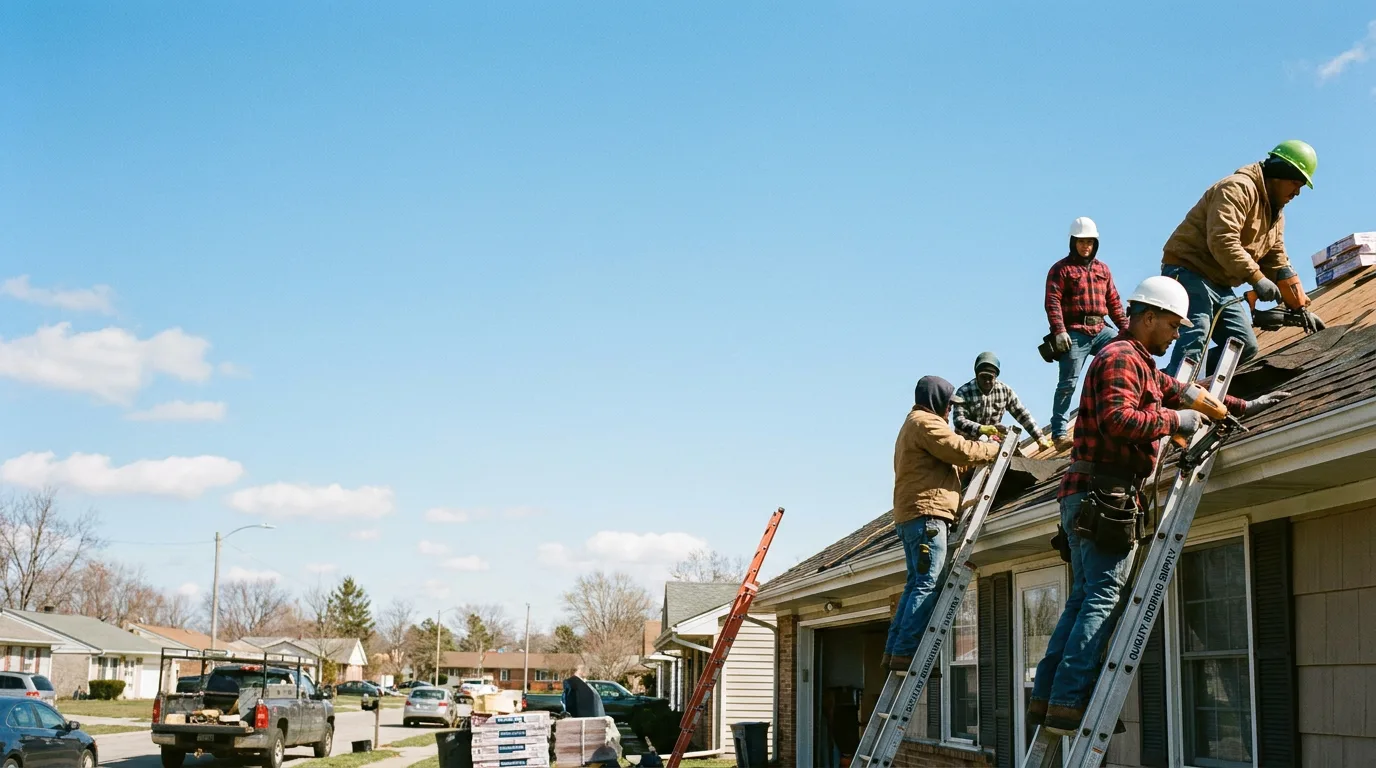 Roofing in Woodburn, IN near me